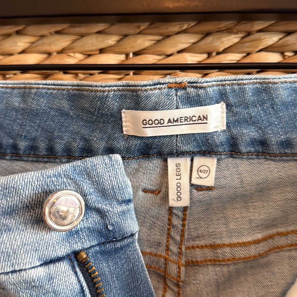Good American Good Legs Mid-Rise Skinny Ankle Jeans, 4 / 27 - Picture 7 of 8